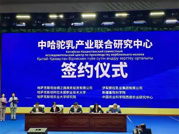 新疆伊犁第二屆乳業(yè)大會(huì)見(jiàn)證“中哈駝奶產(chǎn)業(yè)聯(lián)合研究中心”新起點(diǎn)
